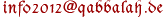 Bitte übertrage diese Email-Adresse in Dein Emailprogramm und schreibe einen aussagekräftigen Betreff in die Betreffzeile der Email - vielen Dank. (Diese Email-Adresse ist nur als Bild angegeben, um uns vor Spam zu schützen.)